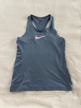 Nike grey athletic tank top
